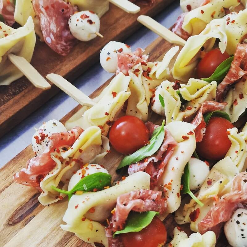Tortellinispiesjes β Met charcuterie